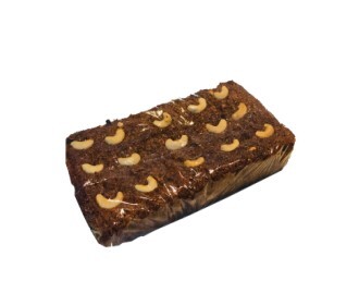 COCONUT CAKE WITH CASHEW TOPPING