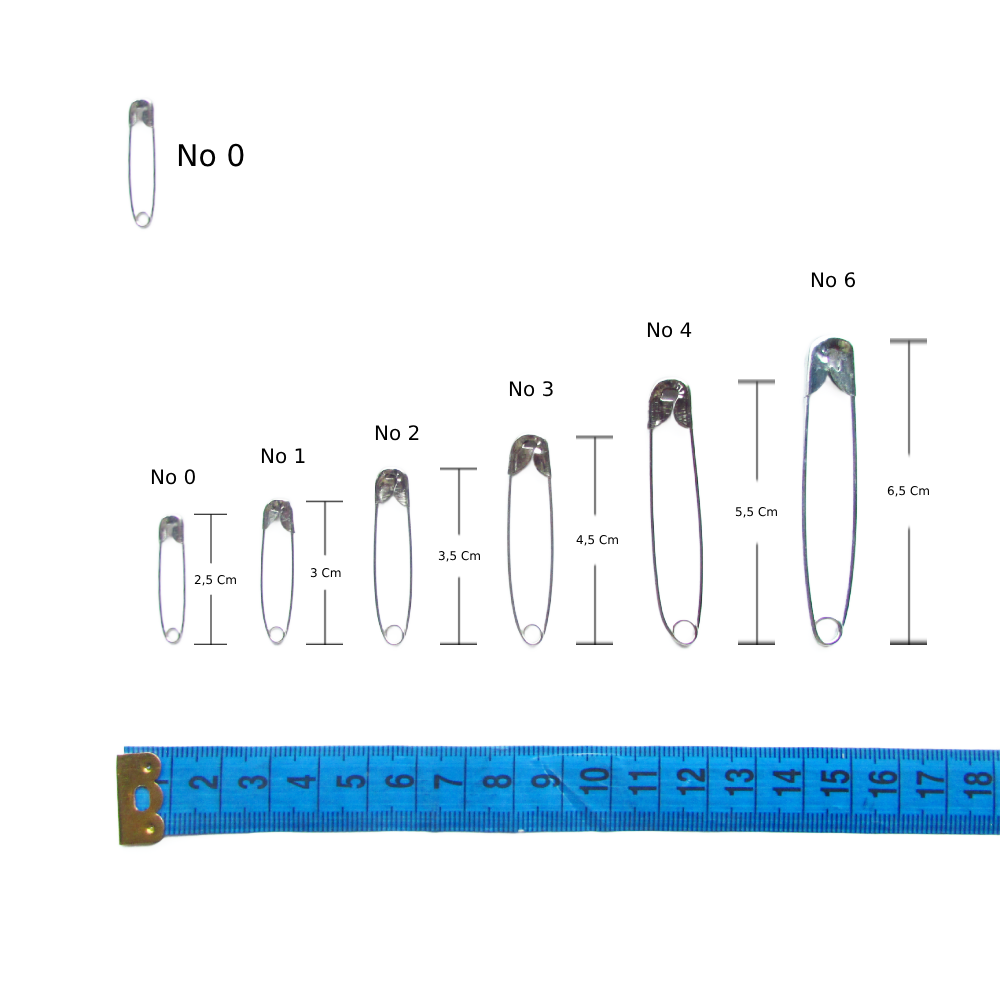 Gancho Nodriza No 0 Paquete X 1728 Unidades Gancho Nodriza No 0 Paquete X 1728 Unidades