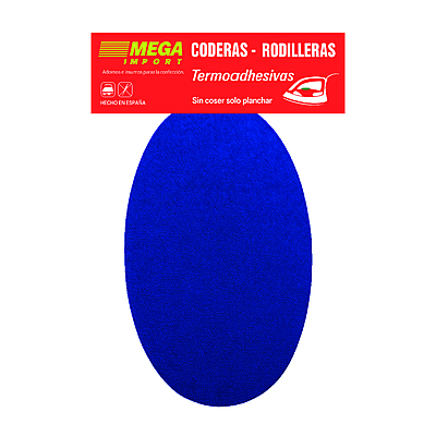Codera Rodillera C22 Azul Electrico Paquete X 10 Unidades