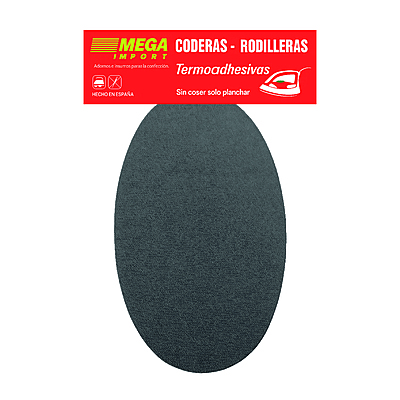 Codera Rodillera C258 Gris Oscuro Paquete X 10 Unidades