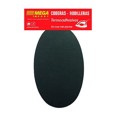 Codera Rodillera C-3 Negro Paquete X 10 Unidades