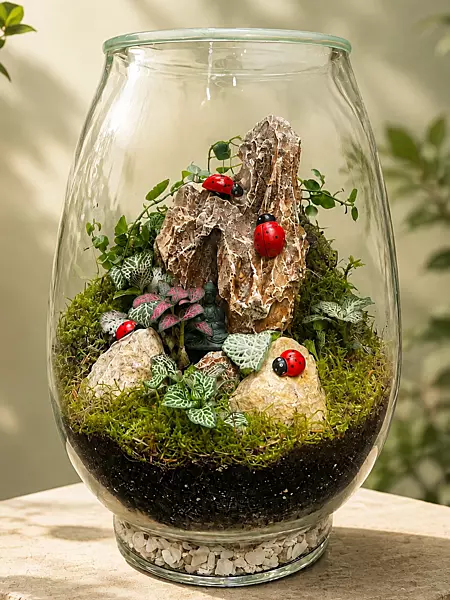Enchanted Ladybug Garden
