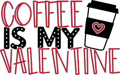 Coffee Is My Valentine Unisex T-shirt