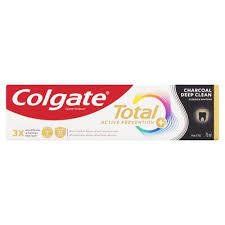 Colgate Total 12 Charcoal Deep Clean Antigerm Multibenefit Toothpaste 75ml