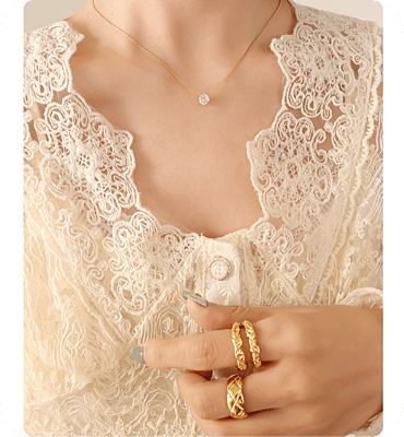 Fino con Dije Unico de Zirconia