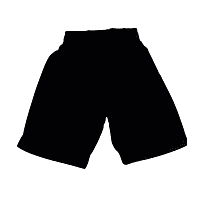 Colosseum Kids Dry Fit Shorts - Black/6 Colosseum Kids Dry Fit Shorts - Black/6