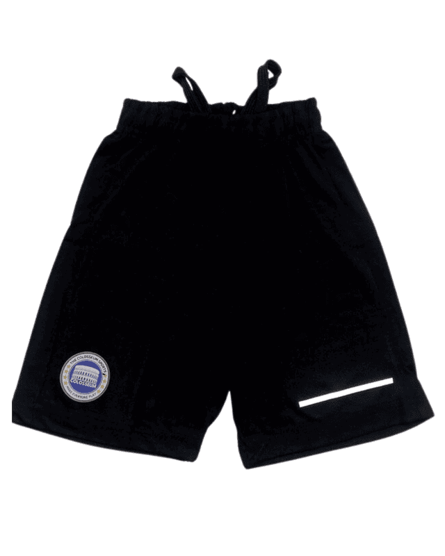 Colosseum Kids Dry Fit Shorts - Black/6 Colosseum Kids Dry Fit Shorts - Black/6