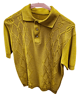 Vintage Knit Marigold Shirt