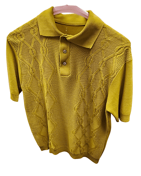 Vintage Knit Marigold Shirt
