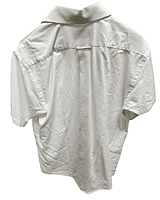 White Short Sleeve Button Up