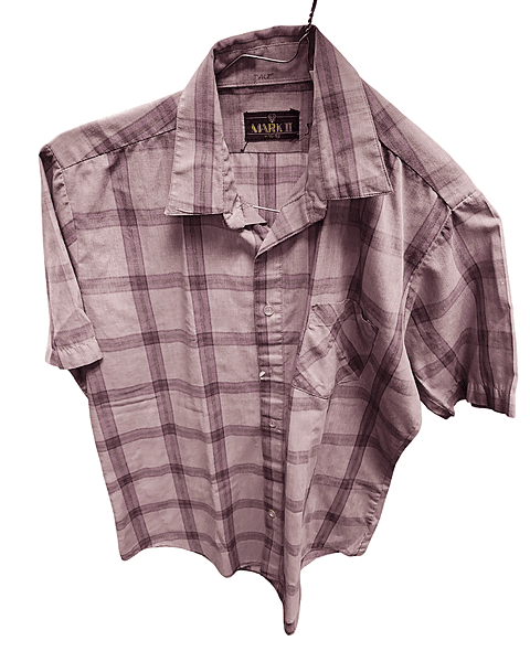 Purple Plaid Shirt