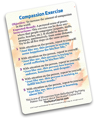 Compassion Exercise magnet