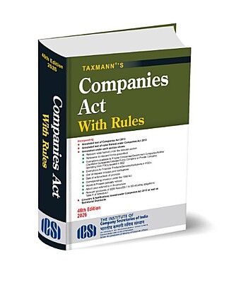 Companies Act with Rules Pocket Hard Bound Edition