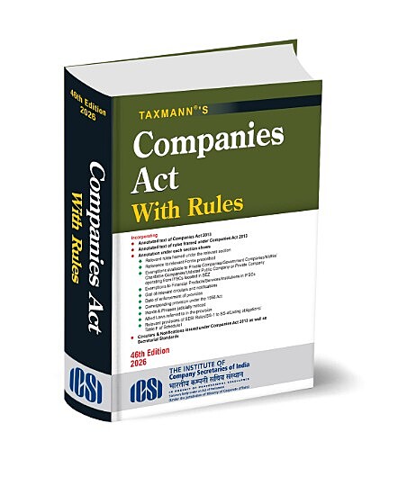 Companies Act with Rules Pocket Hard Bound Edition