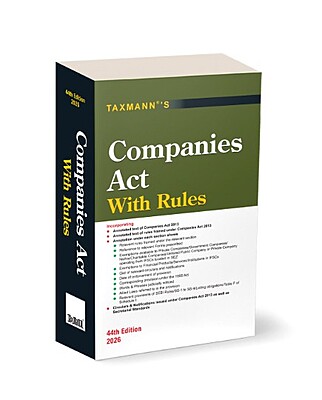 Companies Act with Rules Pocket Edition