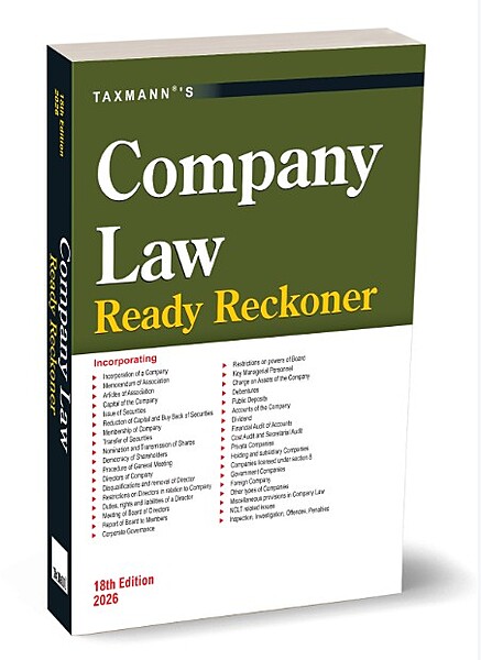 Company Law Ready Reckoner