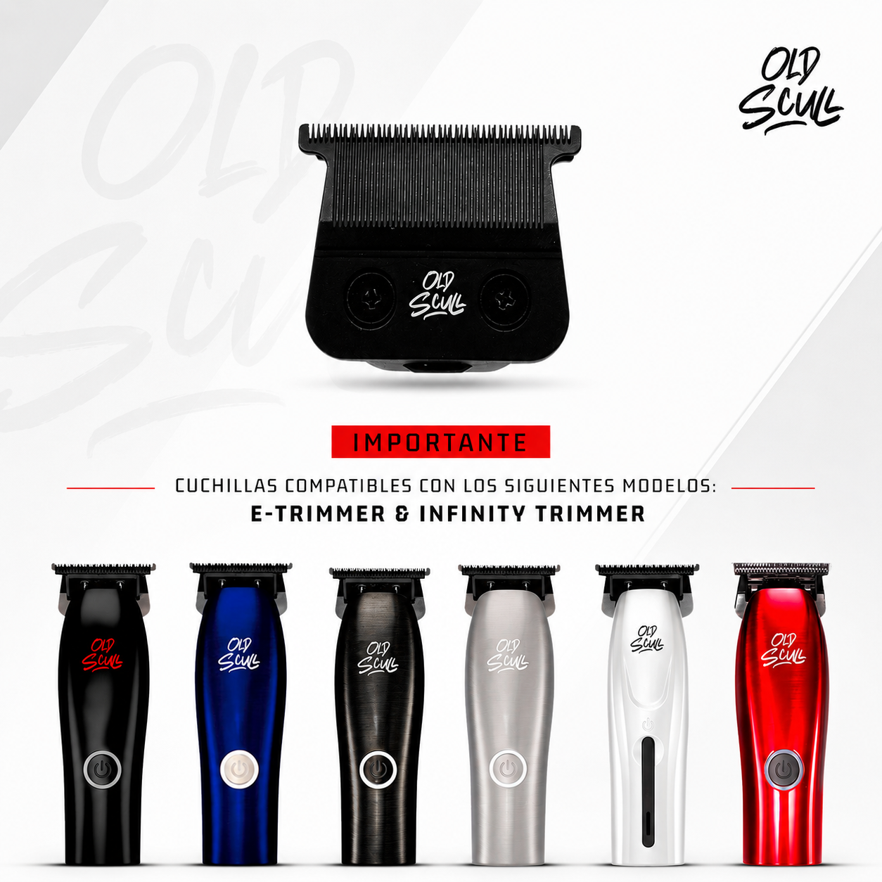 Trimmer Blade Ajustable Marca Old Scull Neo