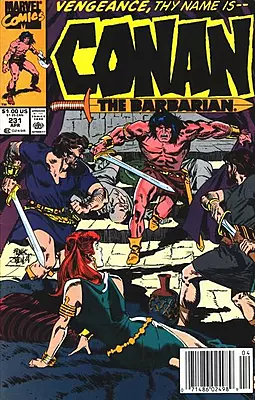 Conan the Barbarian #231 (Marvel Comics April 1990)