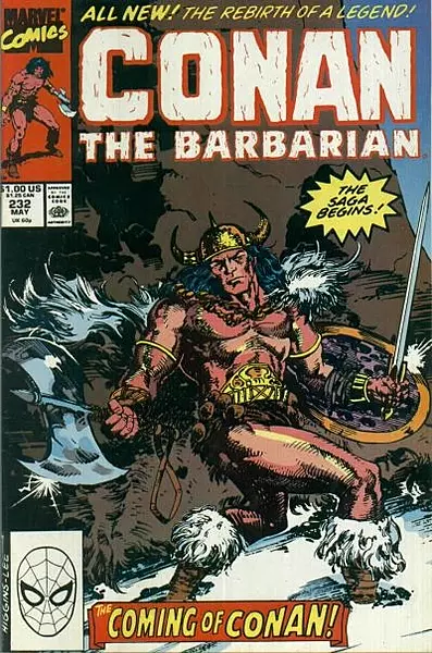 Conan the Barbarian #232 (Marvel Comics May 1990)