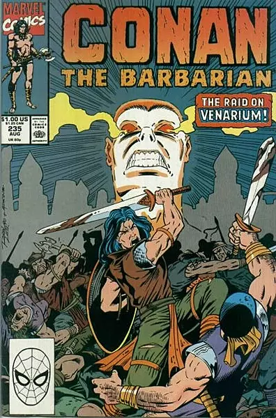 Conan the Barbarian #235 (Marvel Comics August 1990)