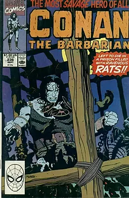 Conan the Barbarian #236 (Marvel Comics September 1990)