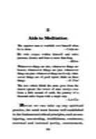 Concentration and Meditation Concentration and Meditation