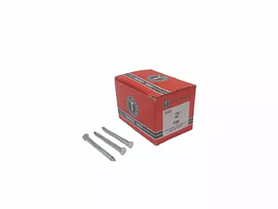 NAILS CONCRETE 2.5" RED BOX