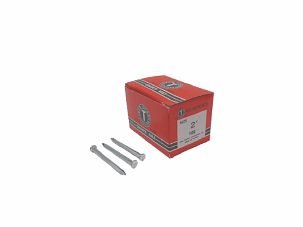 NAILS CONCRETE 2" RED BOX