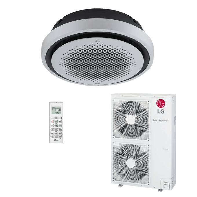 Condensadora Tipo Cassette Redondo, Inverter LG 60K BTU 220V Frio/Calor