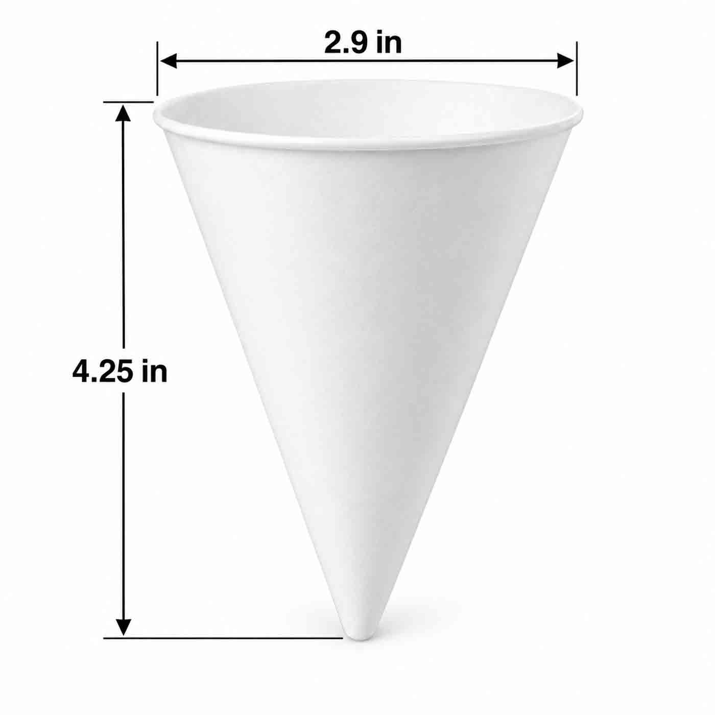 Cone Paper Cup 4.5oz GP 25/200