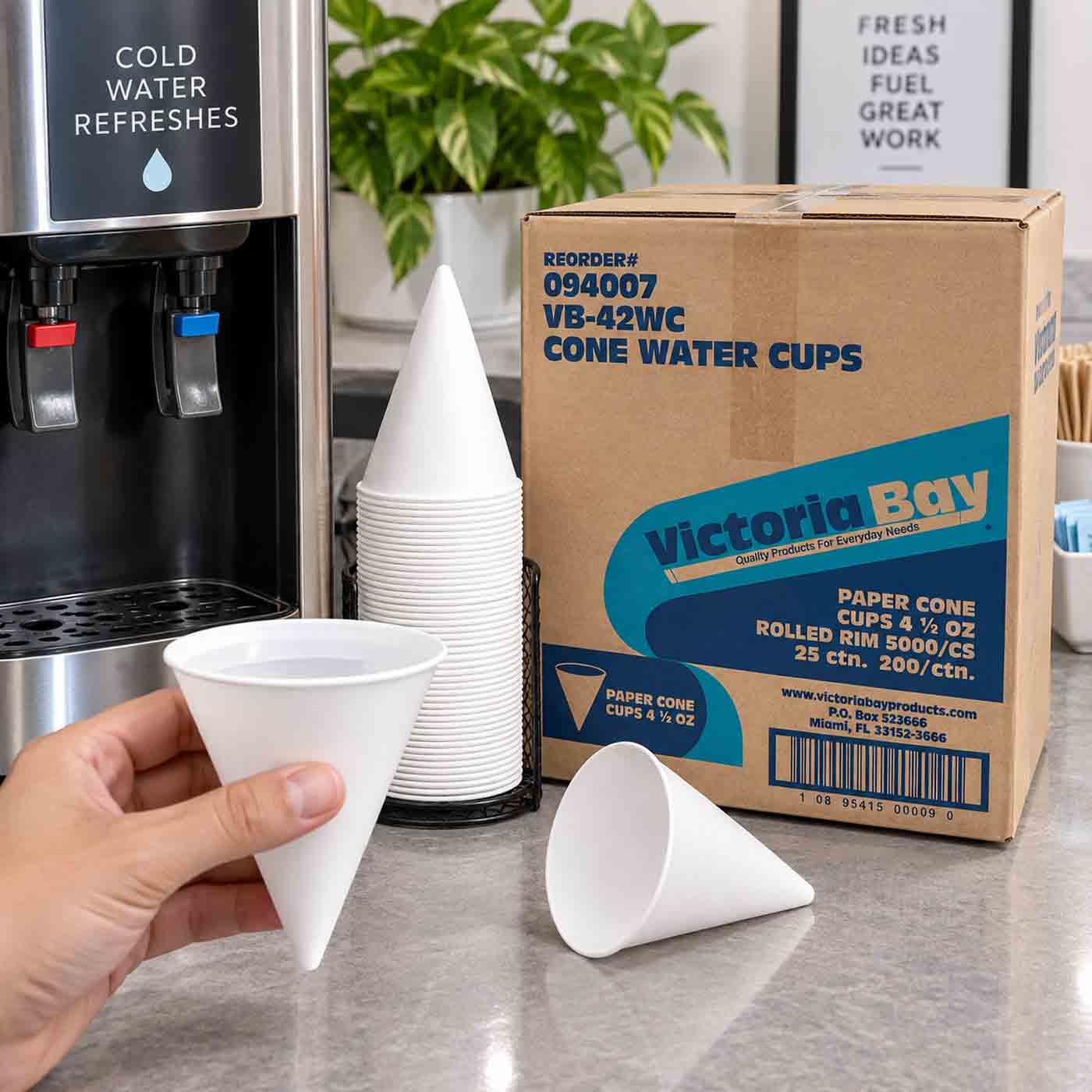 Cone Paper Cup 4.5oz GP 25/200