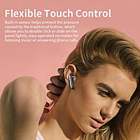 Conekt Buds Alpha Black Wireless Earpods with Heavy Bass Conekt Buds Alpha Black Wireless Earpods with Heavy Bass