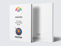 Consistency better is better than Perfection | Premium Motivational Notebook