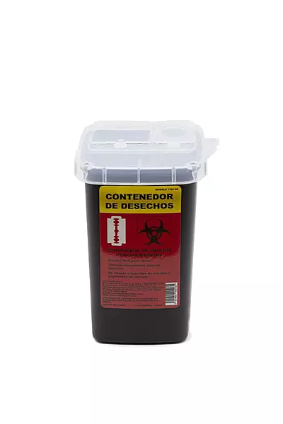 Contenedor de Navajas Negro Marca Lobo