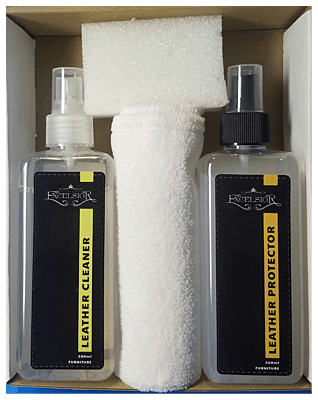 Excelsior Leather Care Kit -Corrected grain Excelsior Leather Care Kit -Corrected grain