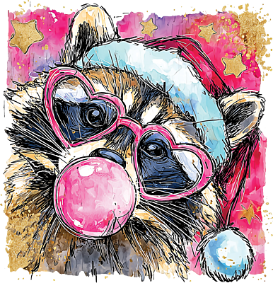 Preppy Racoon Preppy Racoon