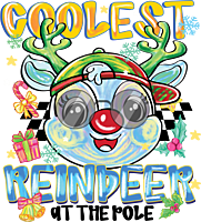 Coolest Reindeer at the Pole - Boy