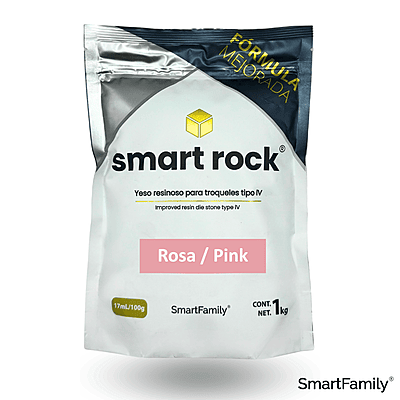 YESO SMART ROCK ROSA 1KG