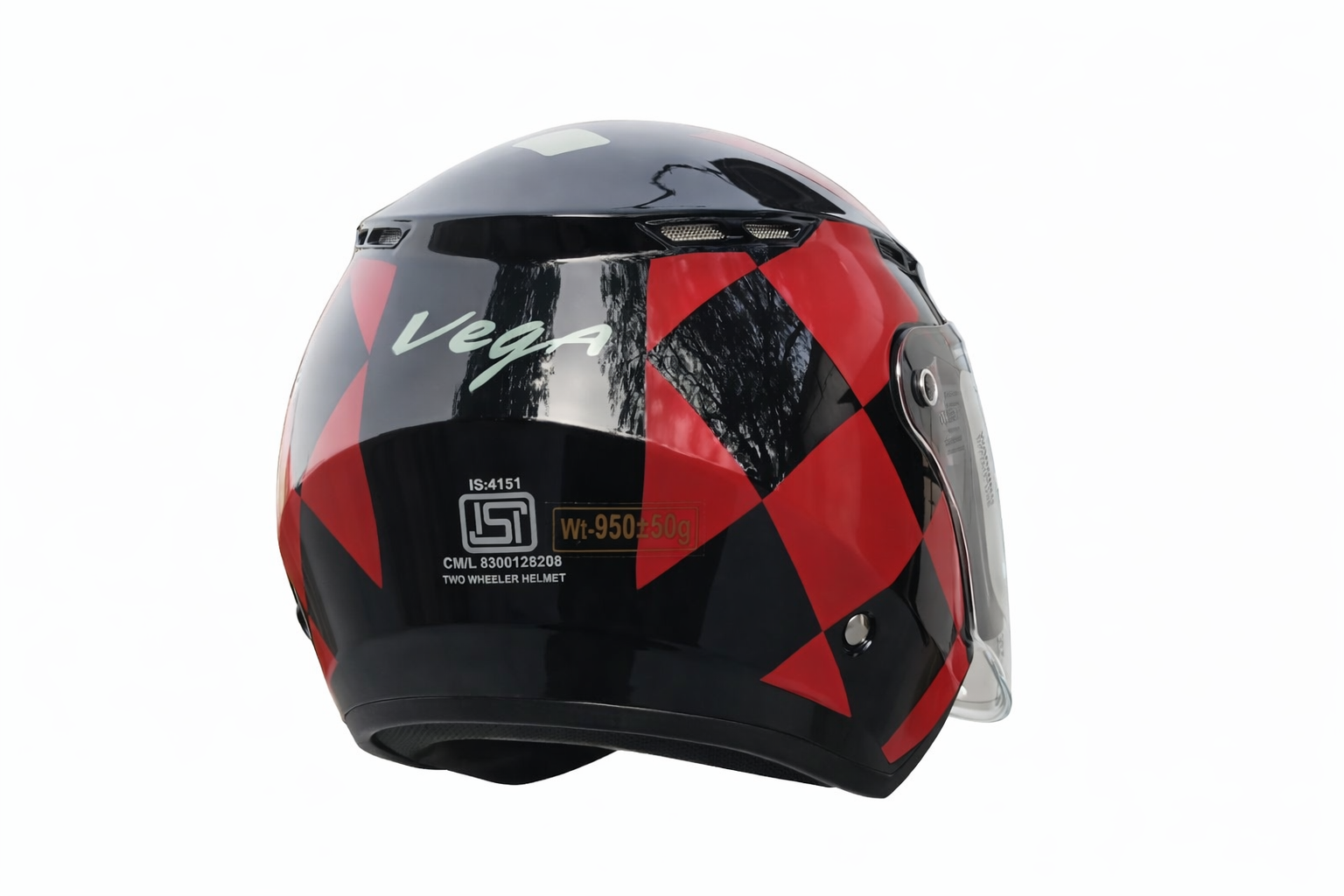 VEGA PUNCH DX DIAMOND BLACK/RED D/V L