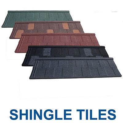 Stone Coated Tiles Shingle Type 1340*420mm