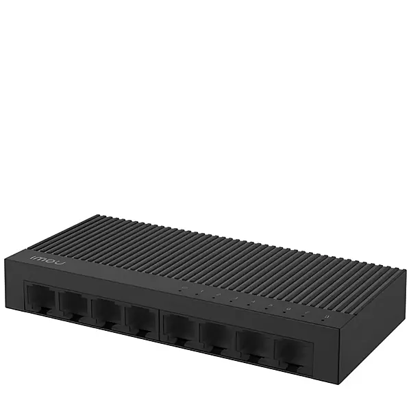 IMOU 8-Port Fast Ethernet Network Switch Plug and Play Ideal for IP Cameras CCTV Security Systems SF108C