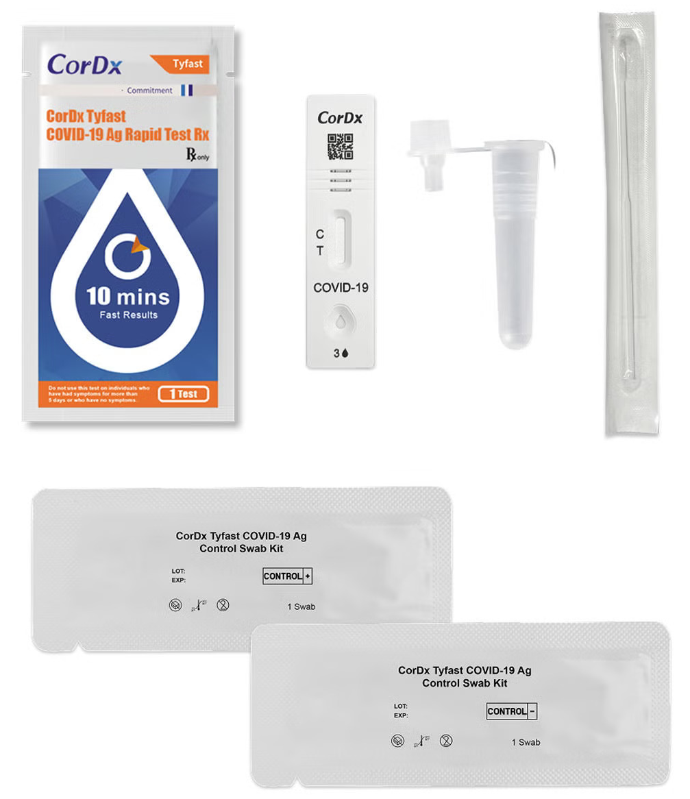 CorDx Tyfast COVID-19 Ag Rapid Test Rx CorDx Tyfast COVID-19 Ag Rapid Test Rx