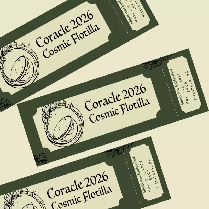 Coracle 2026- The Cosmic Flotilla - Enthusiast