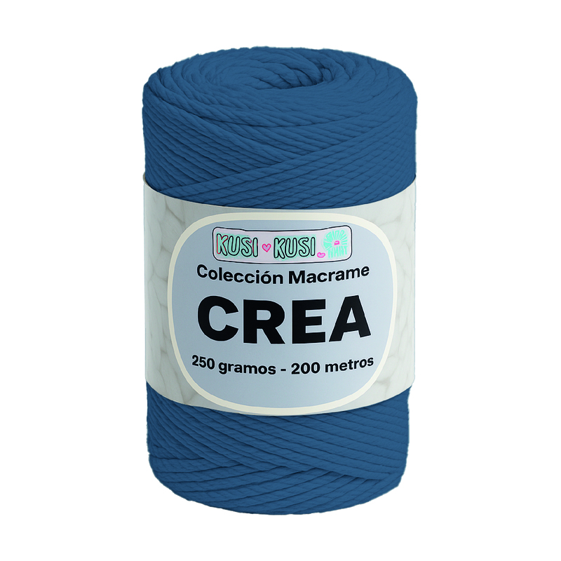 Cordon Crea # 18 Azul  Paquete X 4 ovillos X 250 Gramos Cordon Crea # 18 Azul  Paquete X 4 ovillos X 250 Gramos