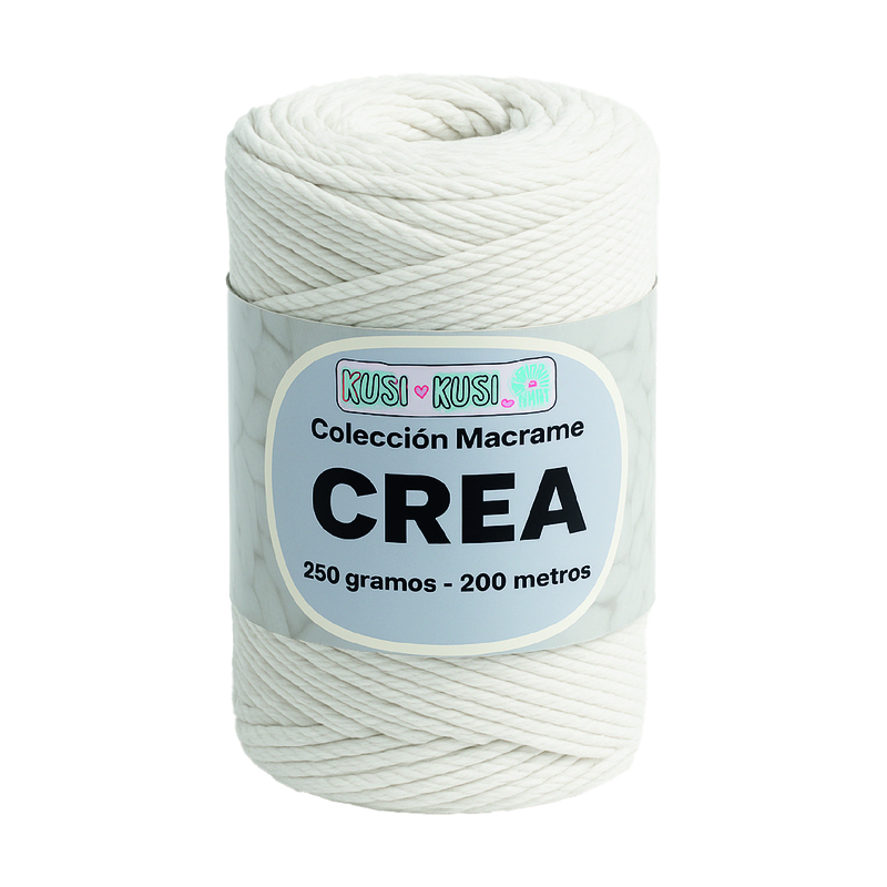 Cordon Crea # 05 Blanco Paquete X 4 ovillos X 250 Gramos Cordon Crea # 05 Blanco Paquete X 4 ovillos X 250 Gramos