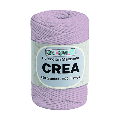 Cordon Crea # 16 Lila Paquete X 4 ovillos X 250 Gramos