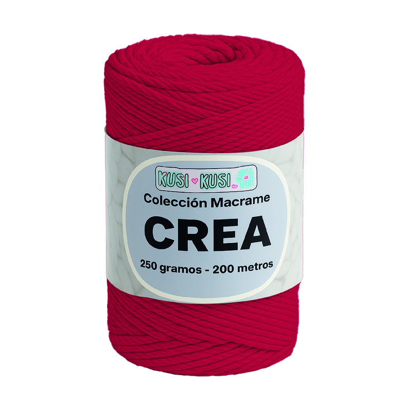 Cordon Crea # 10 Rojo Paquete X 4 ovillos X 250 Gramos Cordon Crea # 10 Rojo Paquete X 4 ovillos X 250 Gramos