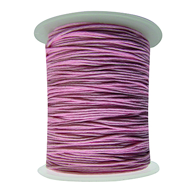 Cordon Encerado 1mm x 100 Yds Col 134 Rosado Pastel