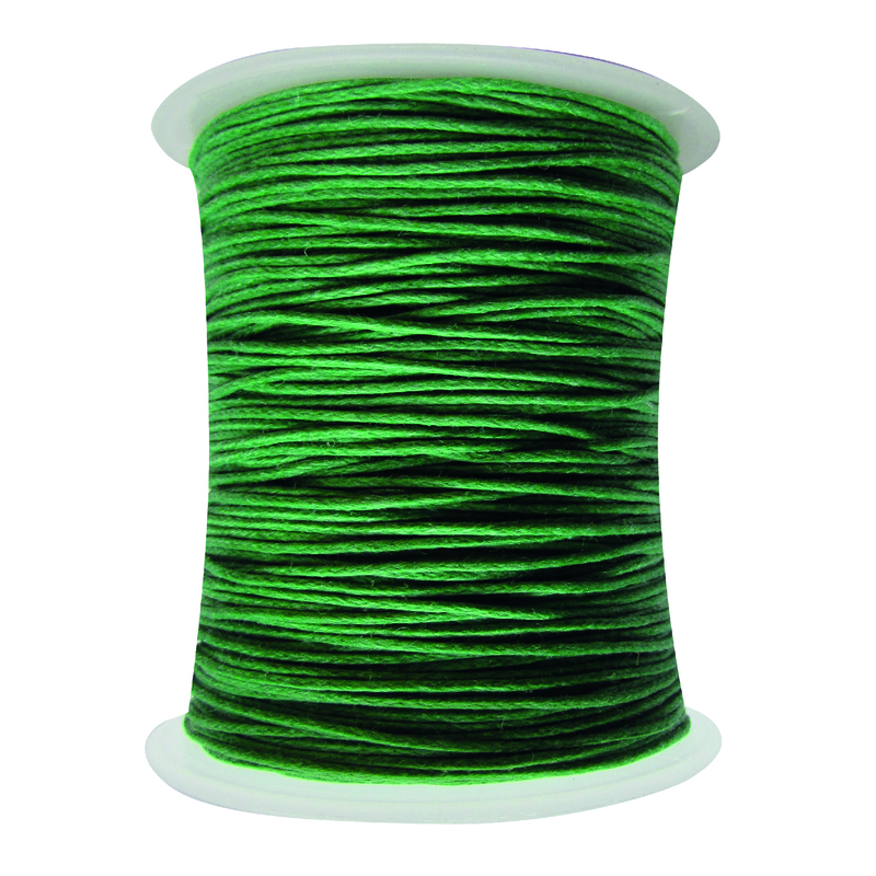 Cordon Encerado 1mm x 100 Yds Col 239 Verde Cordon Encerado 1mm x 100 Yds Col 239 Verde
