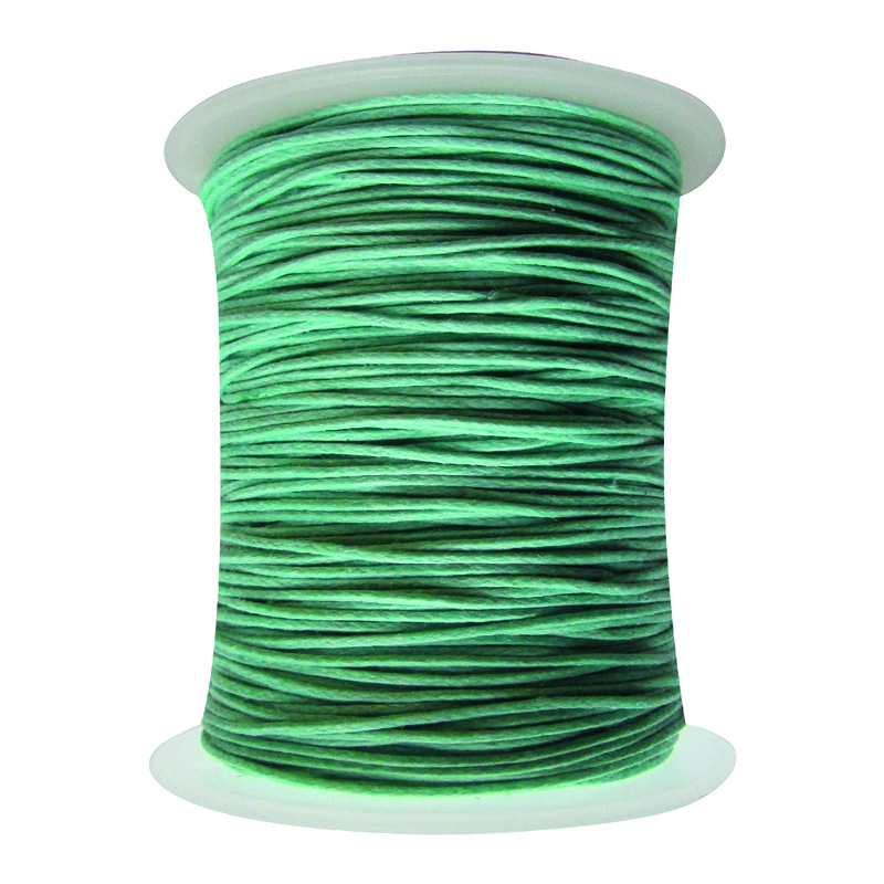 Cordon Encerado 1mm x 100 Yds Col 251 Turquesa Cordon Encerado 1mm x 100 Yds Col 251 Turquesa